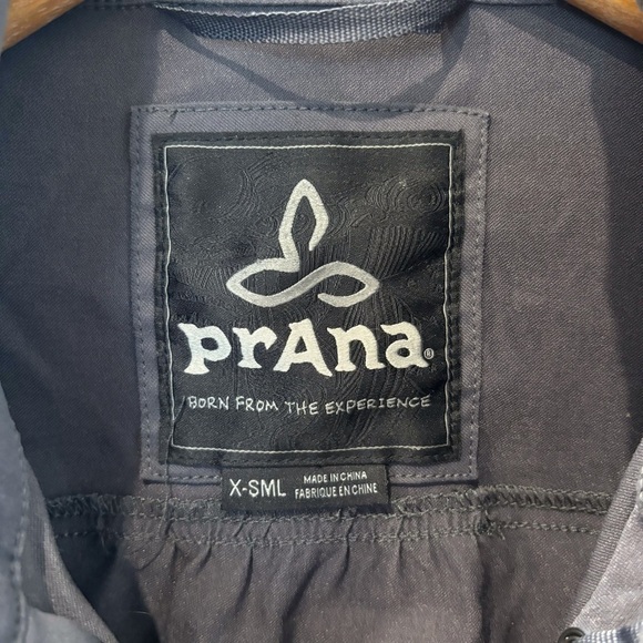 Prana Halle Utility Jacket XS Waist Cinch Gray - Picture 6 of 13